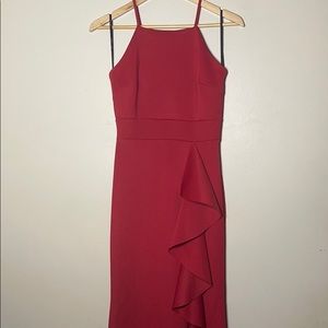 Red Floor Dress